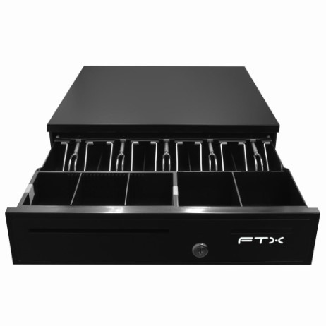 CAJA DE DINERO FTX LAS-405 ACERO RJ11/5B/5M/1R
